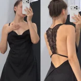 Чёрные лосины с push-up эффектом размер 42 — maillot, maillot, gown (photo 2)