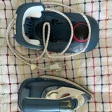 Утюг с беспроводной станцией — crash helmet, CD player (photo 1)