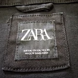 Мужская джинсовая куртка Zara — packet, doormat (photo 3)