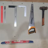 Угольник модель 40640 400мм — hammer (photo 1)