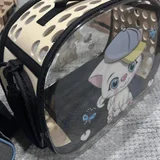 Переноска для животных серая — sunglasses, crash helmet, backpack (photo 1)