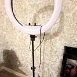 Кольцевая лампа — toilet seat, table lamp, spotlight (photo 1)