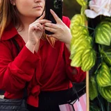 Комплект черный и красный (L-XL) — academic gown, hair spray (photo 2)