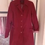 Джинсы стрейч р-р 44-46 — trench coat, velvet (photo 2)