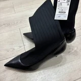 Ботильоны Zara ankle sock boots 38 размер — Loafer (photo 5)