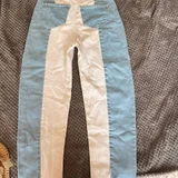 Джинсы с интересным дизайном — quilt, sleeping bag (photo 2)
