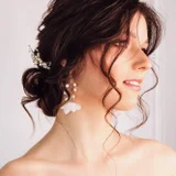 Серьги ручной работы Лиззи — brassiere, wig (photo 4)