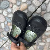 Кожаные туфли — knee pad, clog (photo 2)