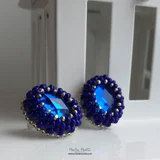 Серьги-гвоздики "Сапфир" — bottlecap (photo 3)