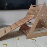 Большой треугольник Пиклера с двухсторонней горкой — folding chair, rocking chair, cradle (photo 1)