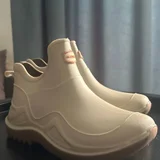 Резиновые сапоги Albicker бежевые — toilet seat (photo 1)