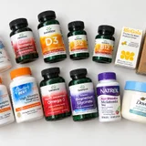 Витамины и добавки — pill bottle, sunscreen (photo 1)