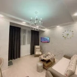 Квартира 50 кв.м, 1 спальня — window shade, home theater (photo 5)