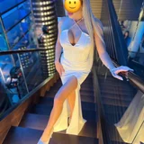 Белое платье в пол с корсетом — maillot, horizontal bar (photo 2)