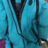 Зимний комбинезон Sherysheff розовый — backpack (photo 2)