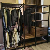 Шкаф в стиле лофт — wardrobe (photo 1)