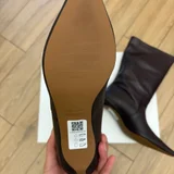 Topshop Tiggy бордовые кожаные сапоги (photo 6)
