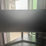 Компьютерный стол с монитором — monitor, dining table (photo 1)