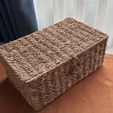 Вязаная шкатулка — hamper, dishrag (photo 2)