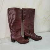 Сапоги женские бордовые размер 41 — cowboy boot (photo 3)