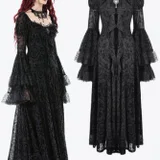 Бархатное пальто / накидка — overskirt, fur coat, velvet (photo 1)