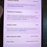 iPhone 15 Pro 128GB — menu, web site (photo 13)