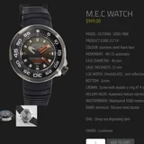 Дайверские часы Arditi Incursori Marina Subacqueo 1000 MT — stopwatch, analog clock, barometer (photo 2)
