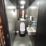 Готовый бизнес Спорт-Бар — toilet seat, washbasin, soap dispenser (photo 4)