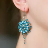 Серьги "Sky" ручной работы — necklace (photo 2)