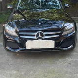 Mercedes-Benz C300 (2014) — golfcart, motor scooter, grille (photo 1)