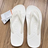 Crocs белые вьетнамки унисекс оригинал — clog, wooden spoon, sandal (photo 2)