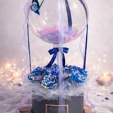 Изготовление подарочных композиций — goblet, plastic bag (photo 3)