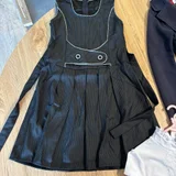 Комплект школьной одежды для девочки 7-8 лет — trench coat, bulletproof vest (photo 2)