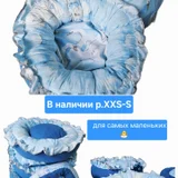 Лежанка для питомца Handmade — sleeping bag, shower cap (photo 4)