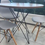 Стол и 3 стула — folding chair, dining table (photo 2)