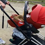 Детская коляска Cybex Priam Platinum — paddle, seat belt (photo 3)
