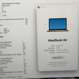 MacBook Air 13 M1 8/256GB — menu (photo 3)