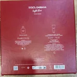 Мужской набор Dolce&Gabbana (парфюм и крем) — CD player, book jacket, menu (photo 2)