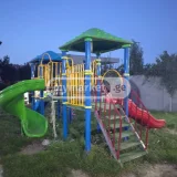 Детские игрушки (набор) — thresher, swing, harvester (photo 1)