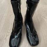 Полусапожки Charles & Keith лаковые размер 37.5-38 — Loafer, jean (photo 3)