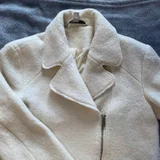 Пальто Zara — sweatshirt, velvet, wool (photo 3)