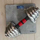 Разборные гантели (2 шт. по 11кг) — cleaver, microphone, spatula (photo 2)