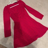 Красное платье ZARA (photo 6)