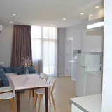 Квартира 1+1, 50 м² — restaurant, dining table (photo 3)