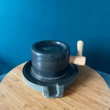 Мельница из натурального зеленого камня — sombrero, mortar, switch (photo 2)