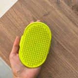 Набор зоотоваров: чесалка, воротник и шлейка — racket (photo 1)