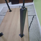 Универсальный стол в стиле лофт 140x80 см — plunger, hook (photo 3)