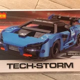 Конструктор COGO TECH-STORM McLaren Senna 5824 — racer, sports car (photo 1)