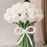 Большие цветы из воздушных шаров — hair slide (photo 3)