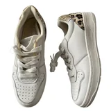 Кроссовки Primadonna белые с золотистыми вставками — knee pad, running shoe (photo 2)